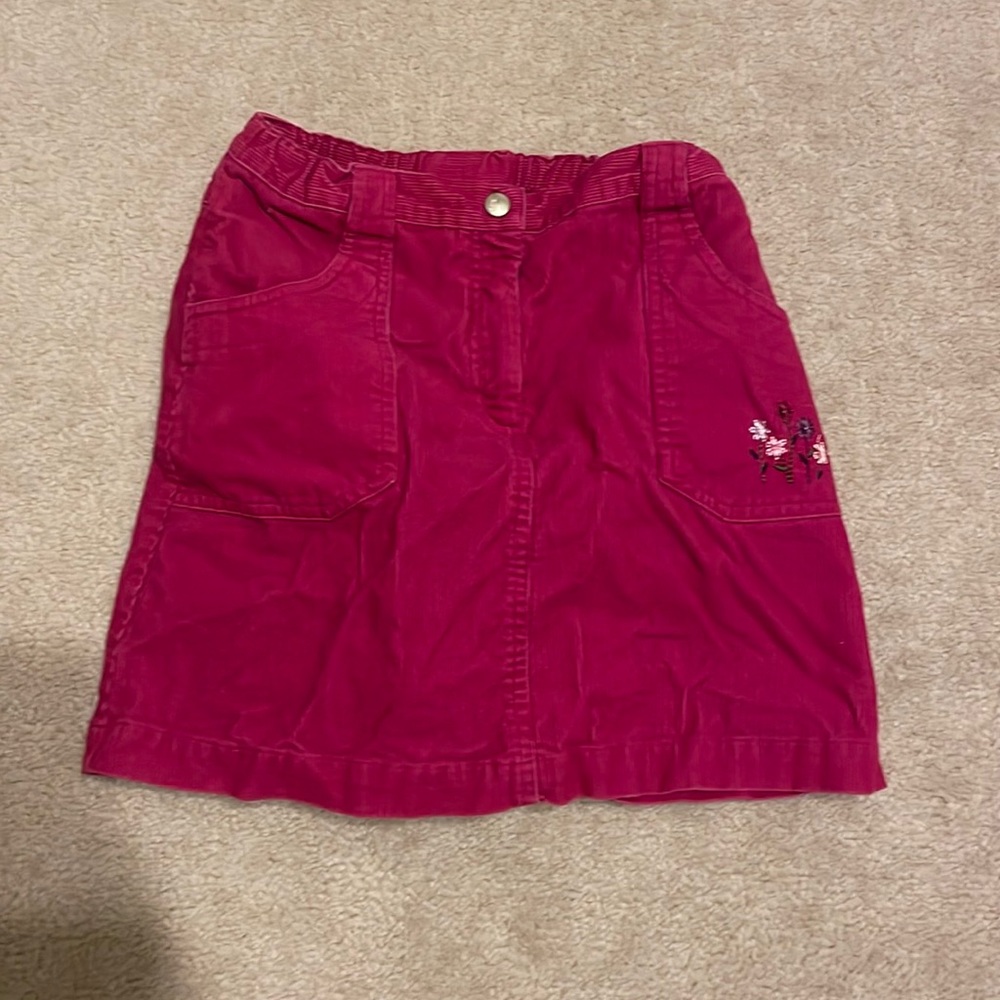 Pink Gymboree adjustable waist skirt